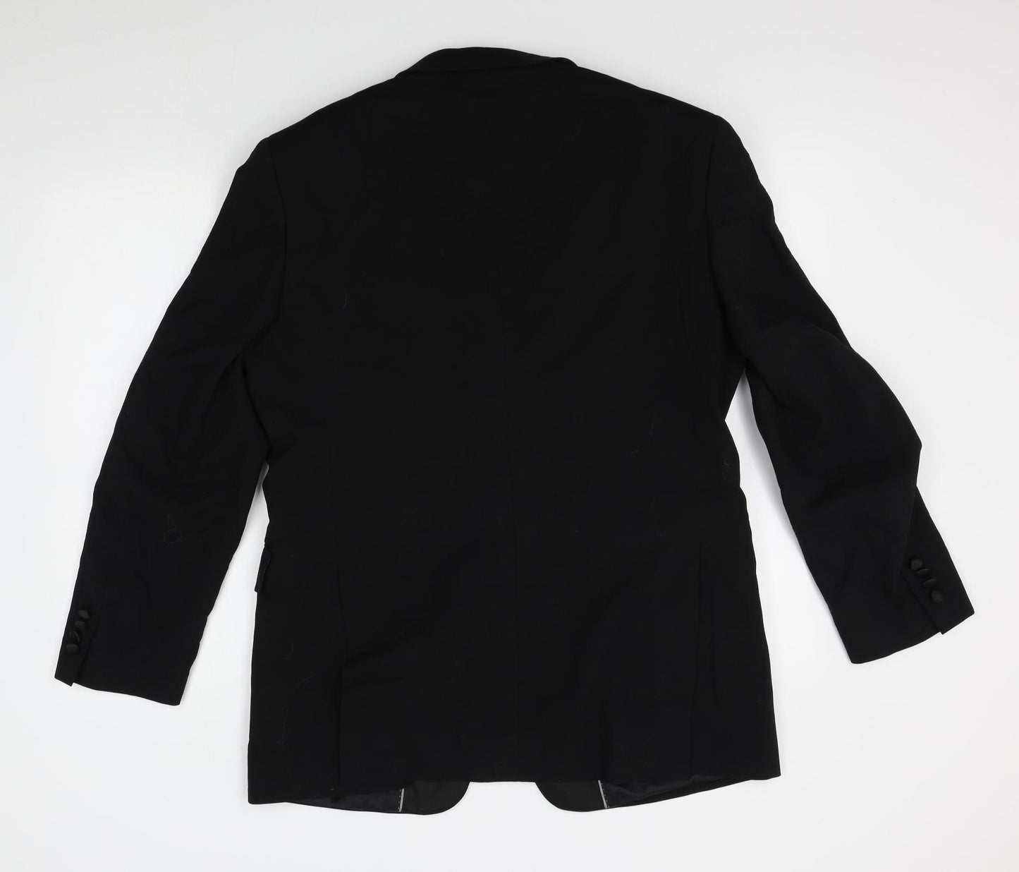 Moss Bros Mens Black   Jacket Blazer