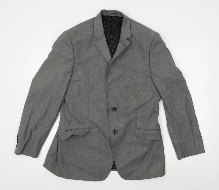 Remus uomu Mens Grey   Jacket Blazer