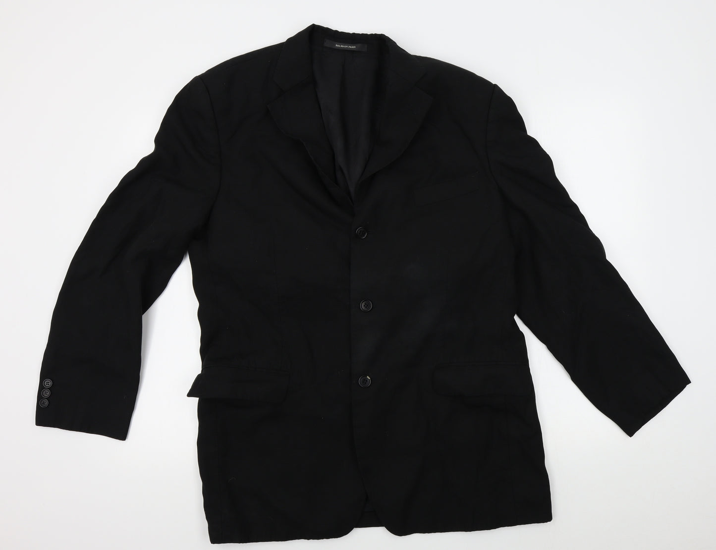 Balmain Paris Mens Black   Jacket Blazer