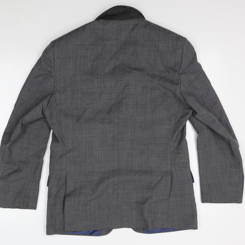 m&S Mens Grey   Jacket Blazer