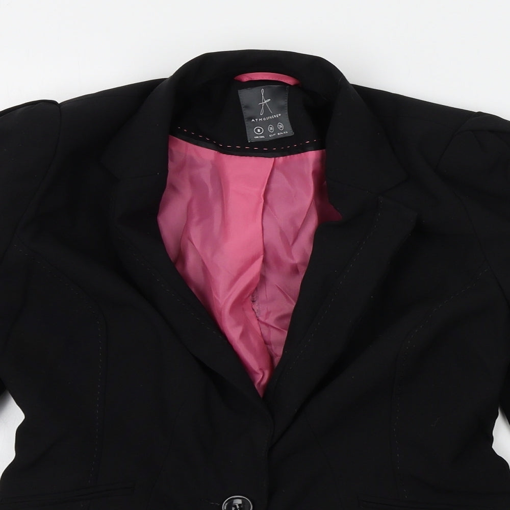 Atmosphere Womens Black   Jacket Blazer Size 8