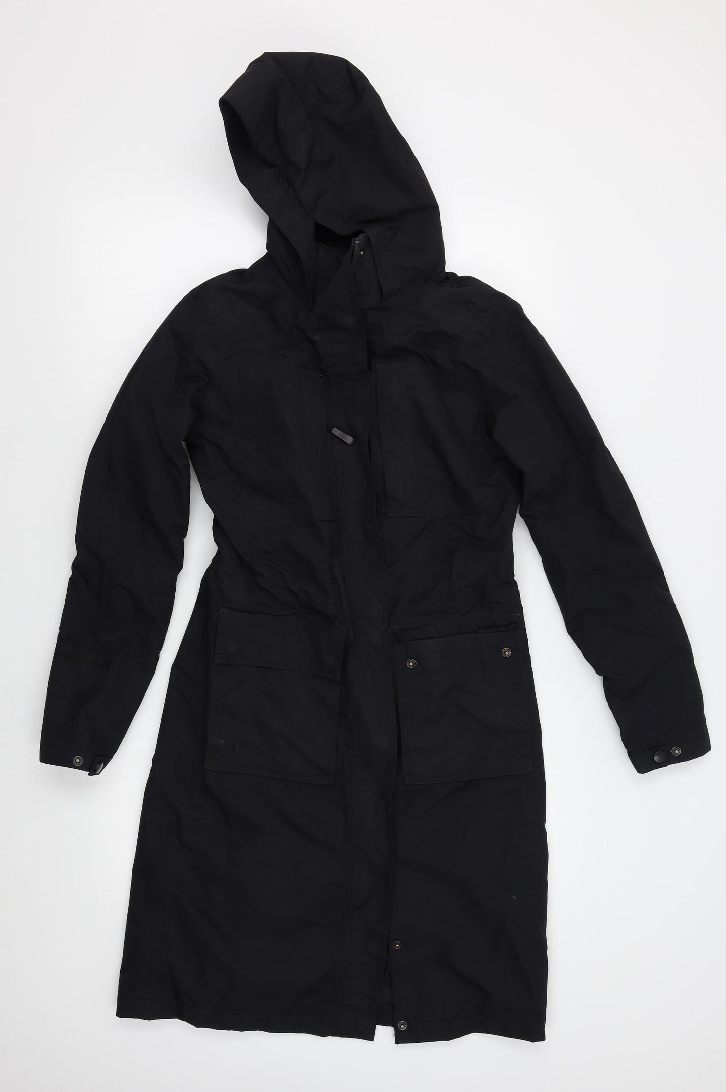 Peter Storm Womens Black   Rain Coat Coat Size 8