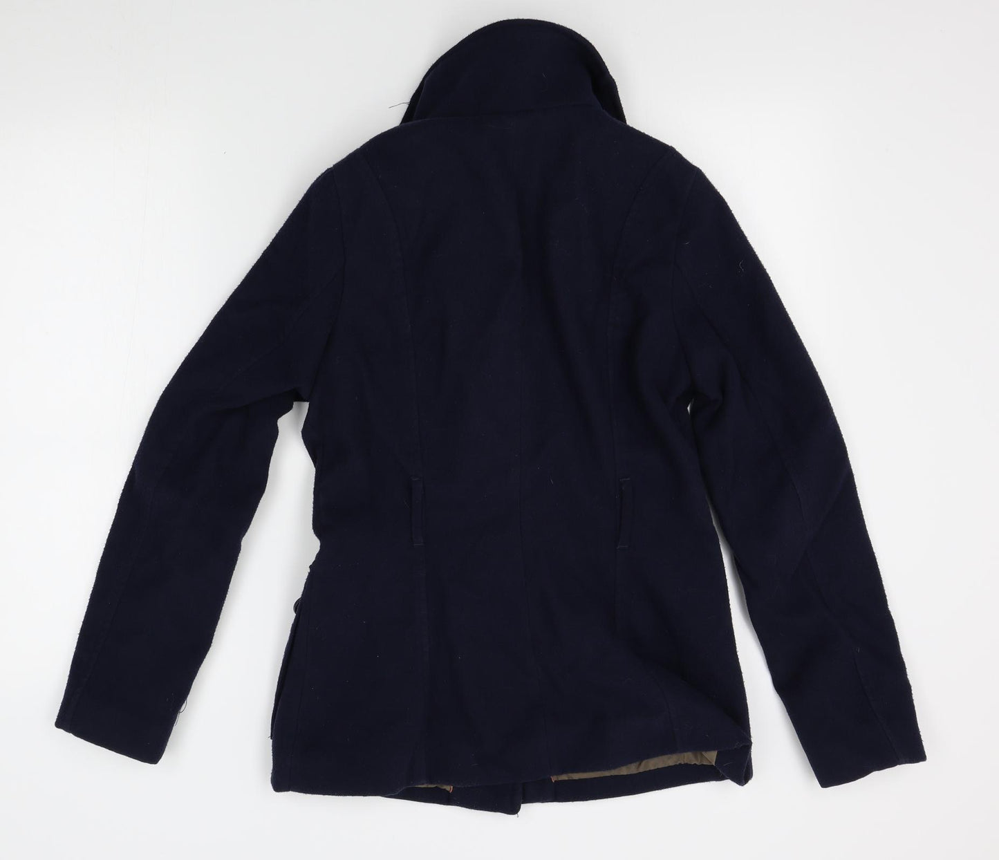 H&M Womens Blue   Pea Coat Coat Size 10