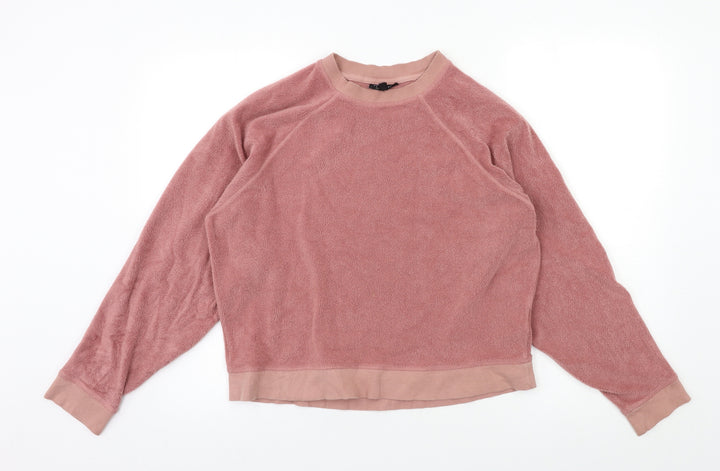 Topshop Womens Pink   Pullover Jumper Size 10