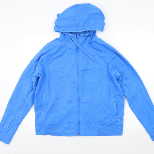 Goodmove Womens Beige   Full Zip Hoodie Size 16