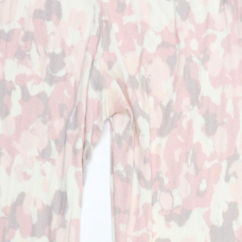 m&s Womens Multicoloured Camouflage   Lounge Pants Size 16