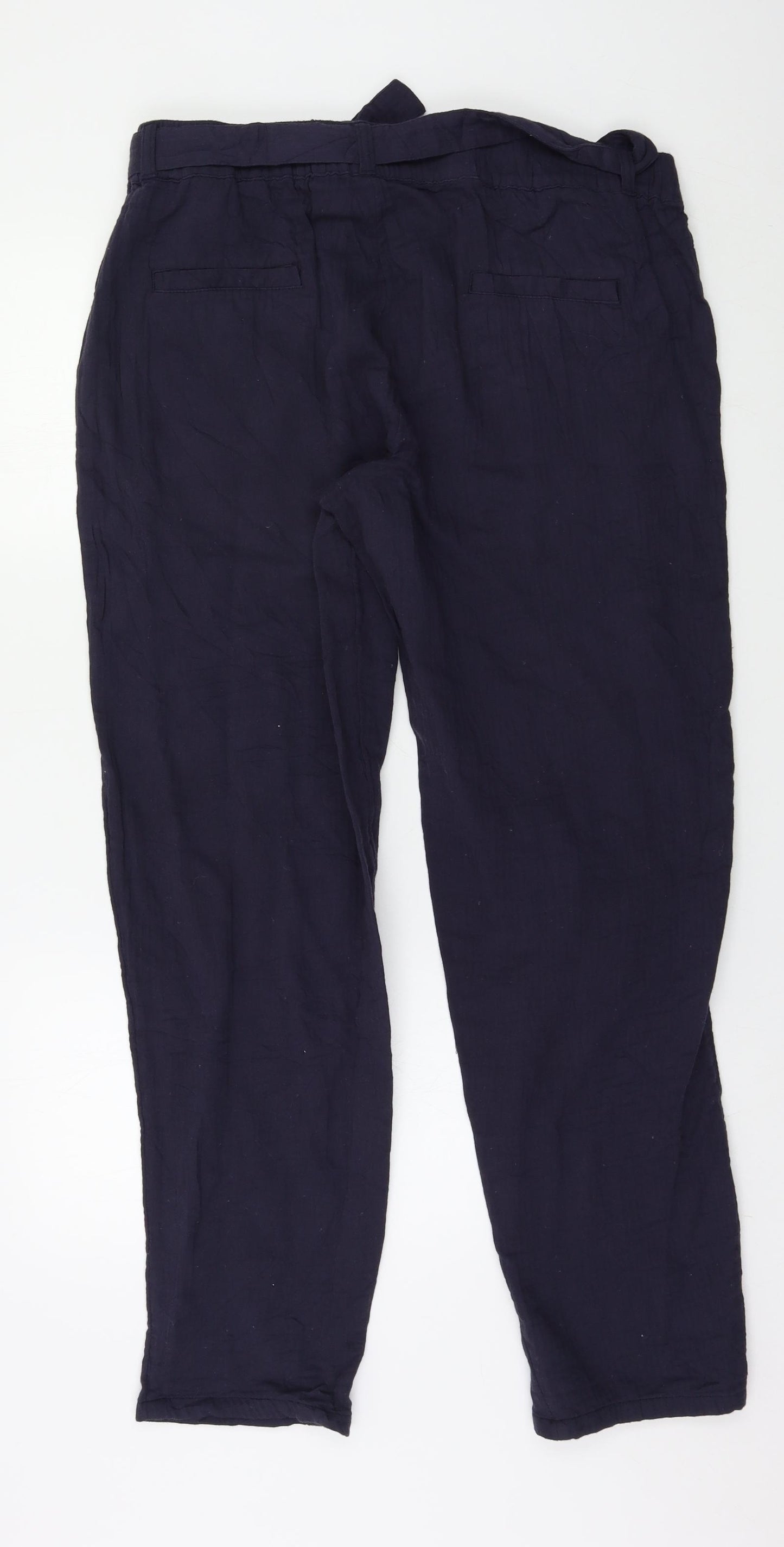 Per Una Womens Beige   Trousers  Size 18 L30.5 in