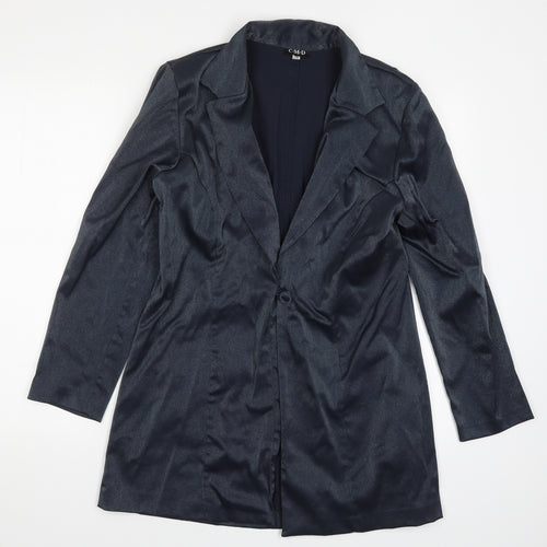 CMD Womens Blue   Jacket  Size 16