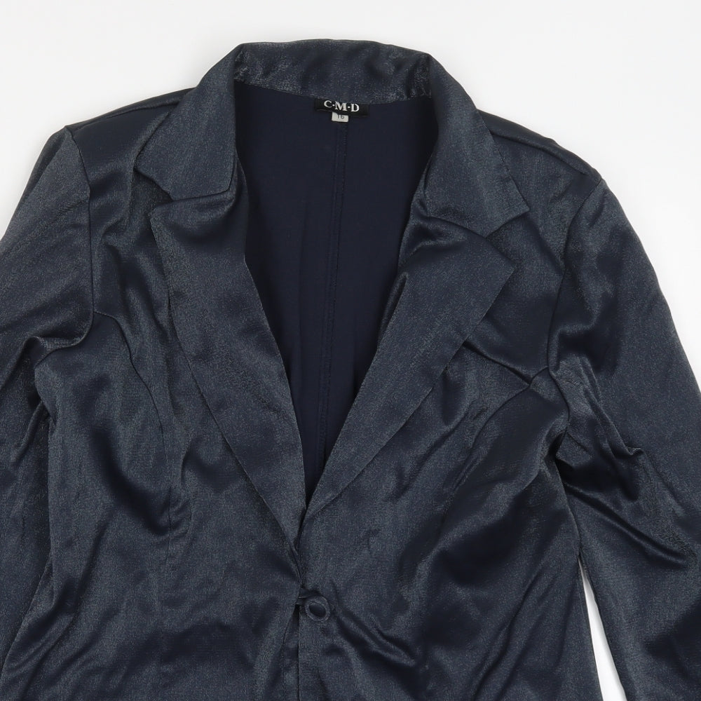 CMD Womens Blue   Jacket  Size 16