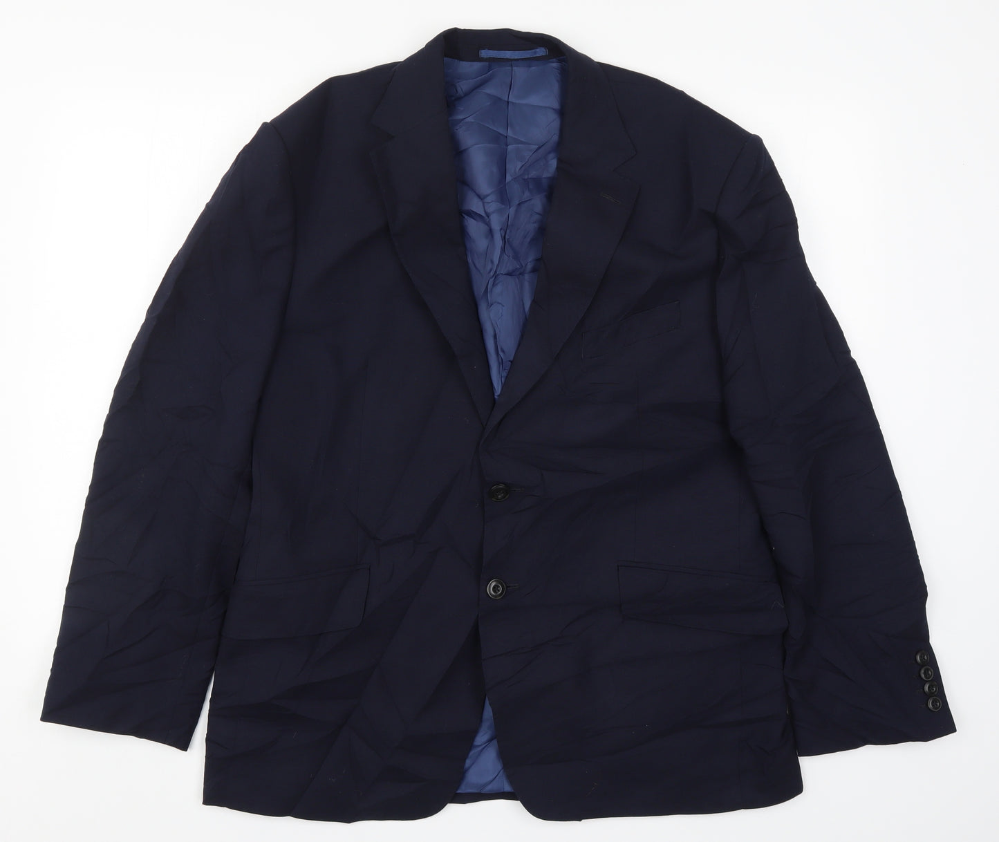 Marks and Spencer Mens Blue   Jacket Suit Jacket Size 42