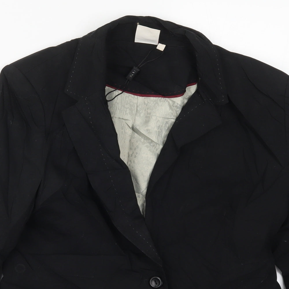 NEXT Womens Black   Jacket Suit Jacket Size 8