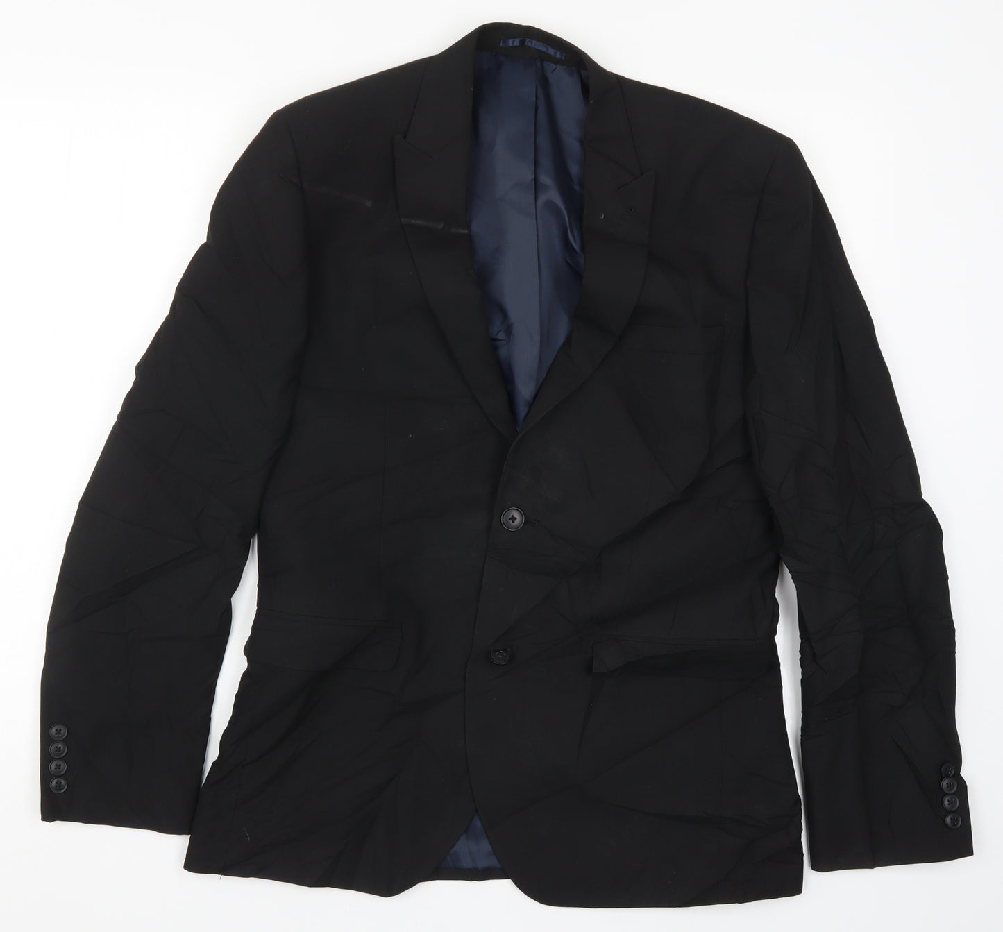 NEXT Mens Black   Jacket Suit Jacket Size 40