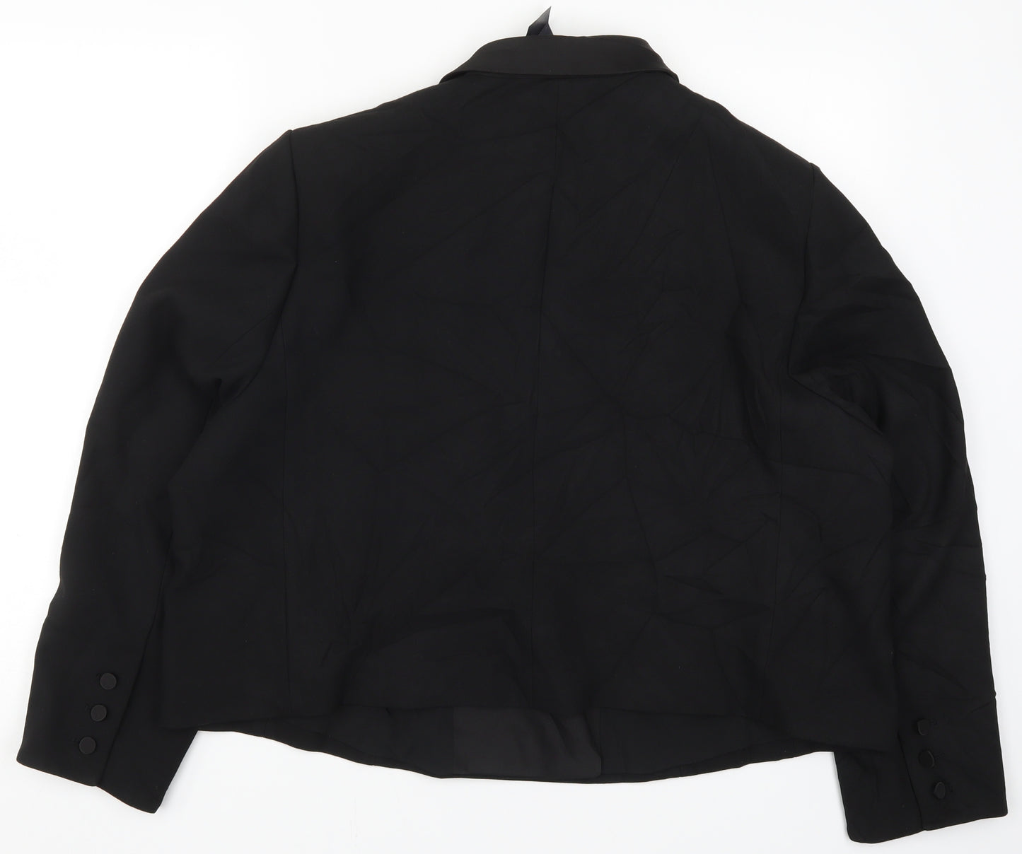 Marks and Spencer Womens Black   Jacket Suit Jacket Size 24