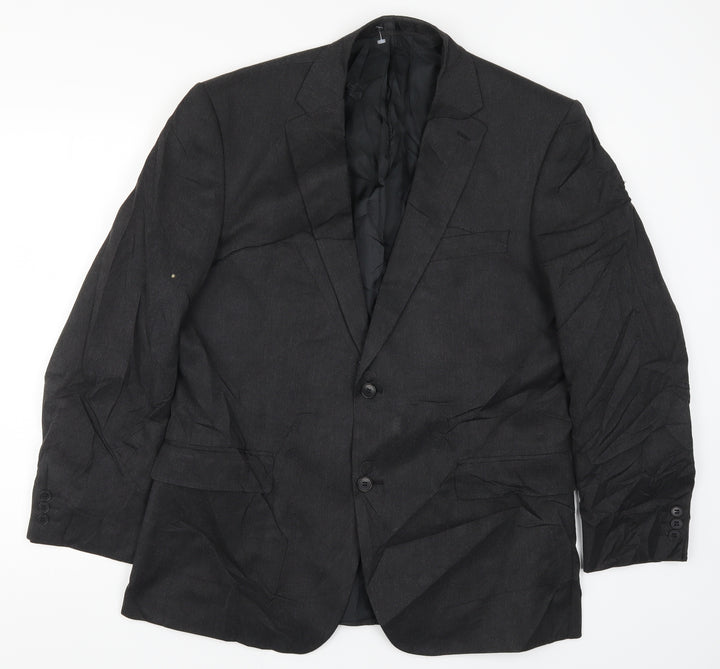 Karl Jackson Mens Grey Jacket Suit Jacket Size 42