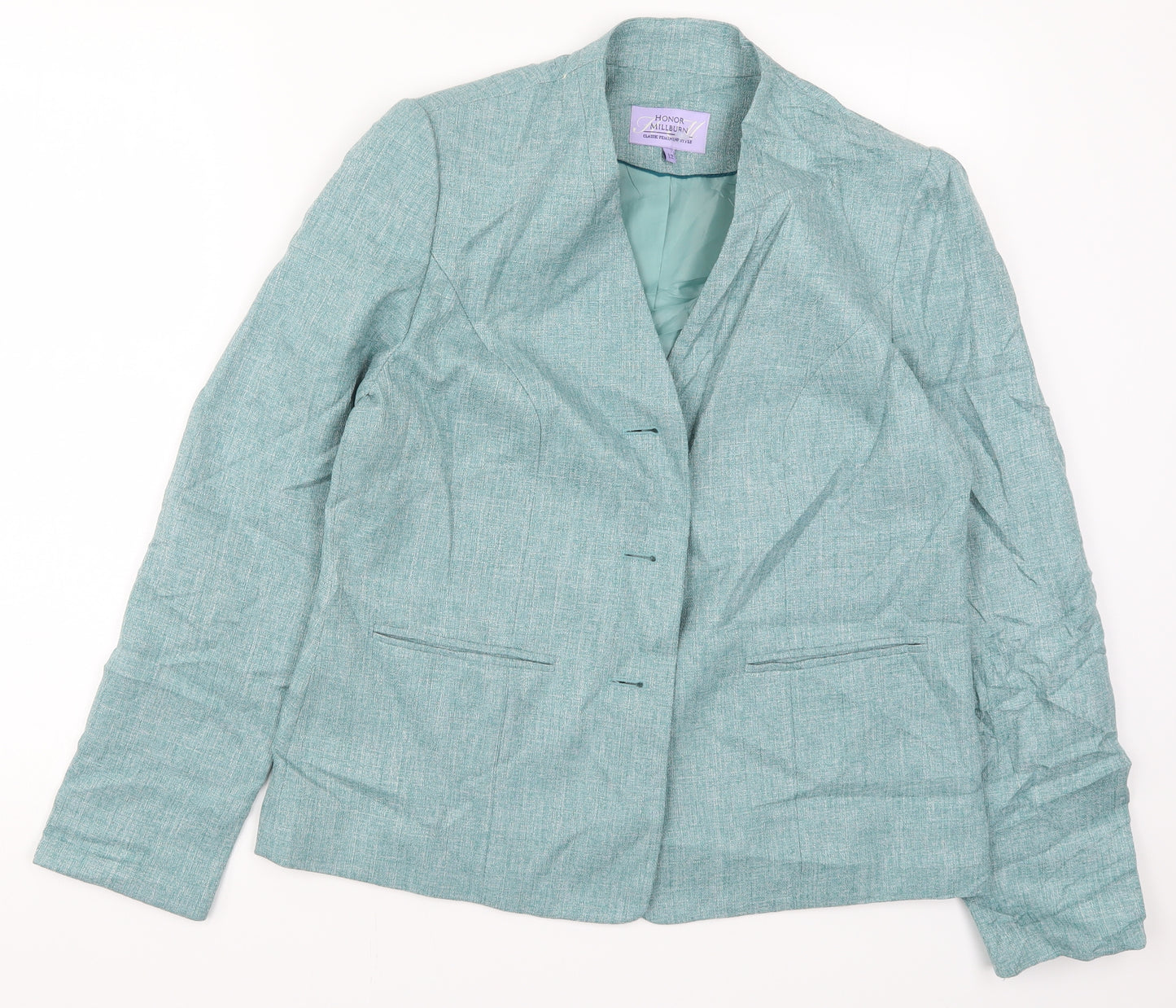Honor Millburn Womens Blue   Jacket  Size 12