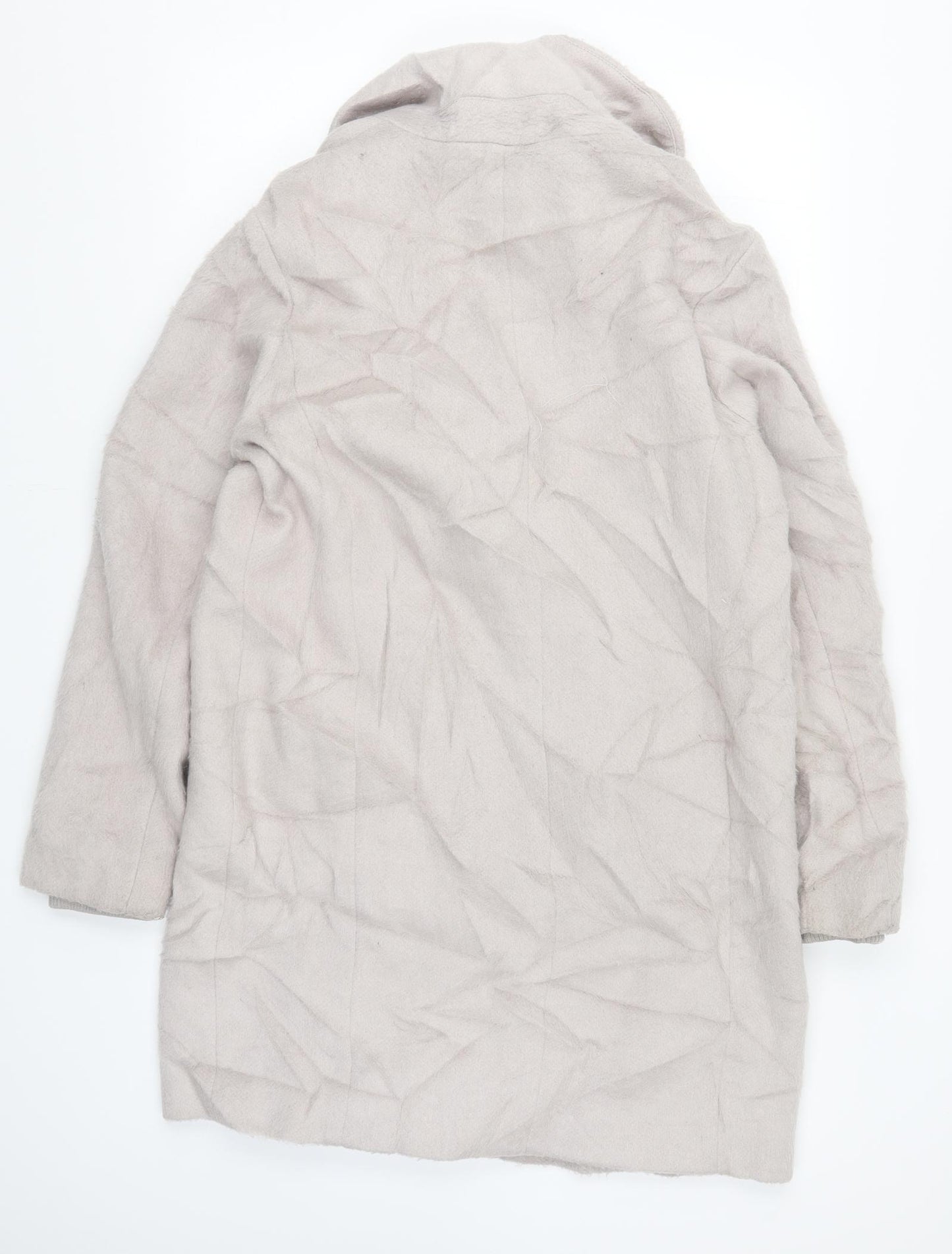 Atmoshere Womens Grey   Overcoat Coat Size 14