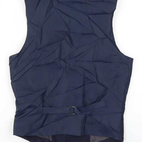ASOS Mens Blue   Jacket Waistcoat Size XS