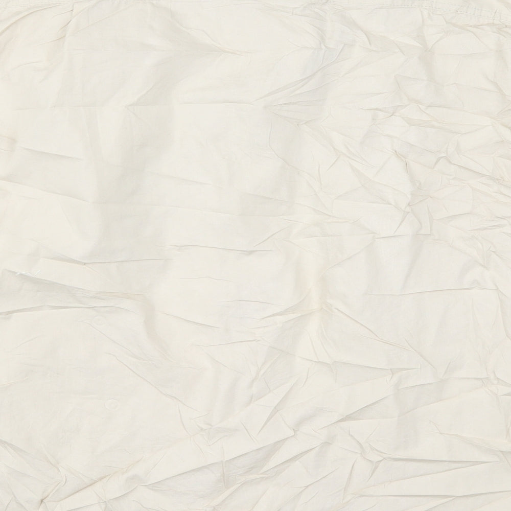 Cu & Co Mens Beige    Button-Up Size 4XL