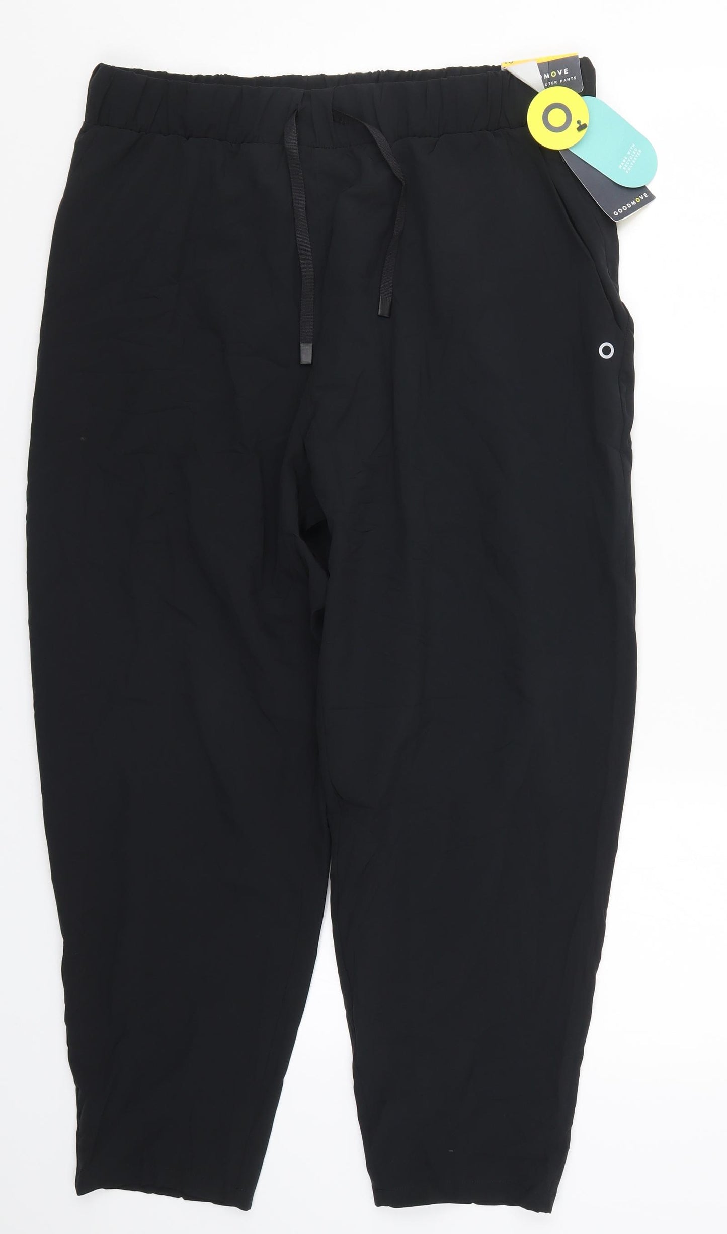 Marks and Spencer Womens Black   Trousers  Size 16 L25 in
