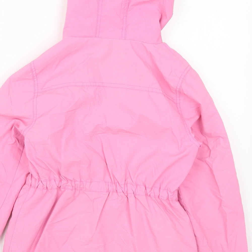 NEXT Girls Pink   Basic Coat Coat Size 7-8 Years