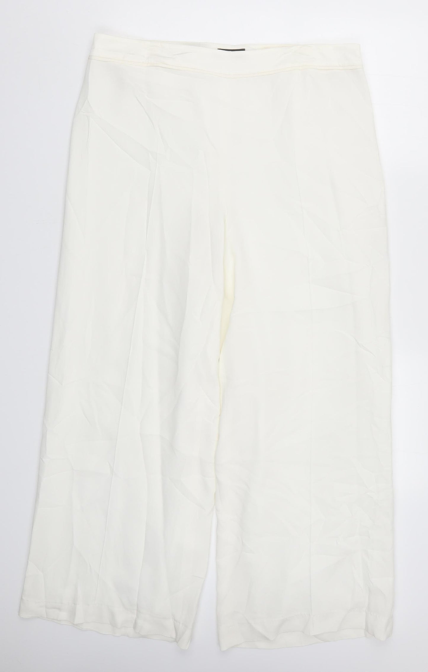 Alexon Womens White   Trousers  Size 16 L28 in