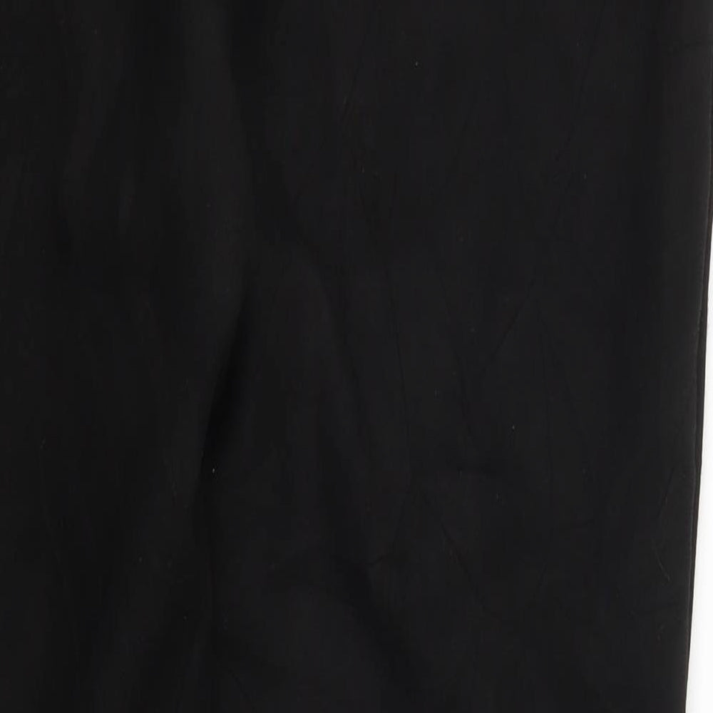 Andrew Marc Womens Black   Carrot Leggings Size L L27 in
