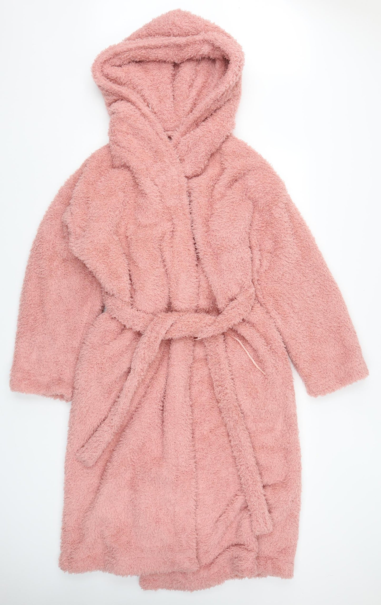 Marks and Spencer Womens Pink Solid  Kimono Robe Size M