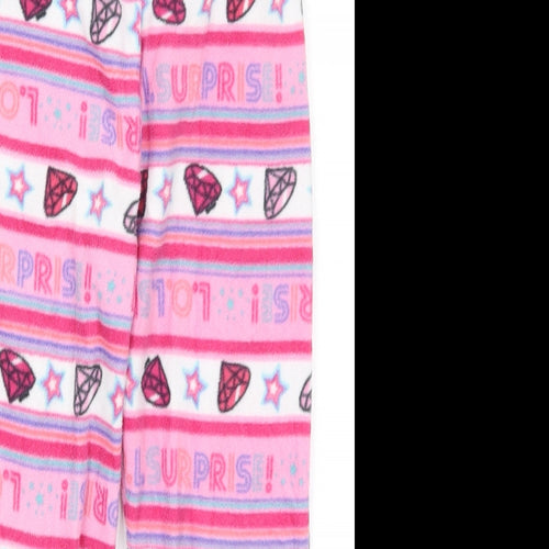 TU Girls Pink Geometric  Sweatpants Trousers Size 6-7 Years - LOL Surprise! Loungewear
