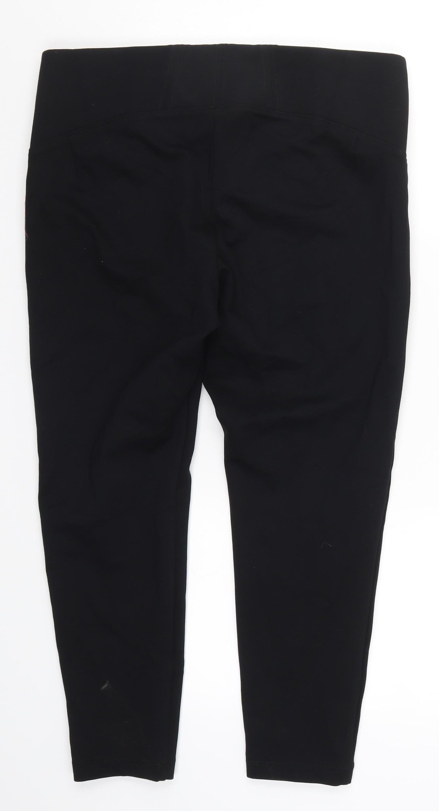 Marks and Spencer Womens Black   Carrot Leggings Size 16 L23.5 in