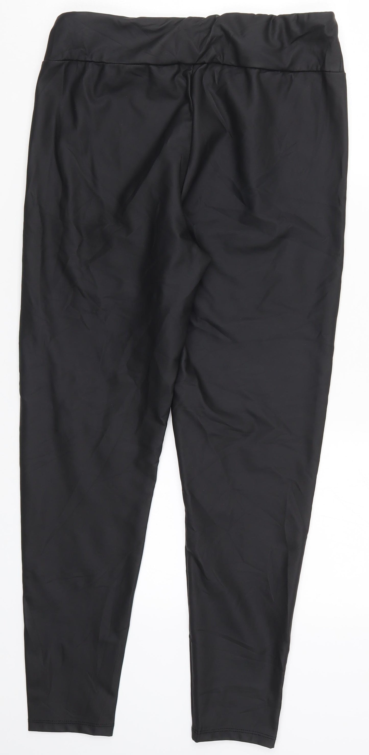 River Island Womens Black   Carrot Leggings Size 12 L25.5 in