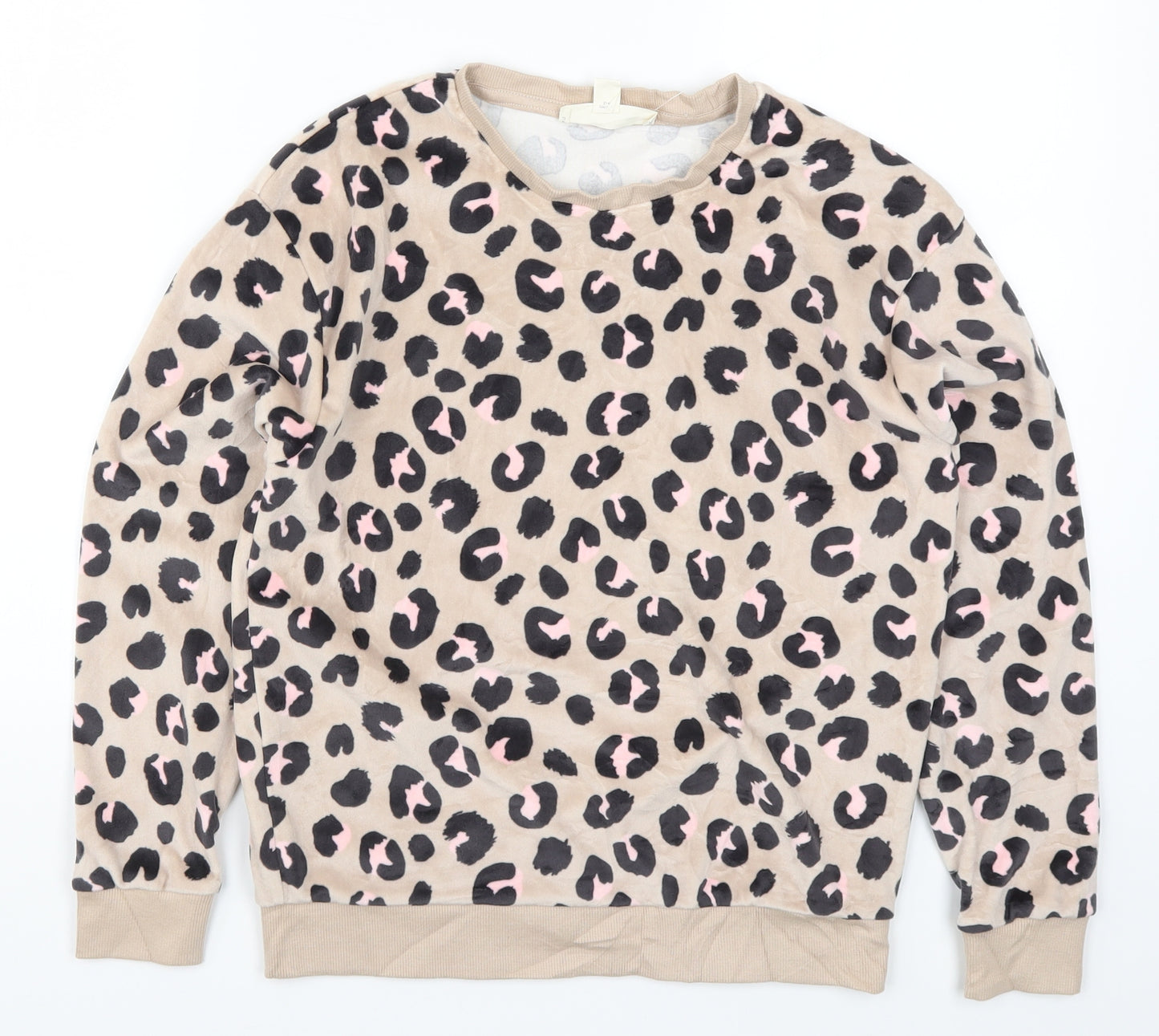 Marks and Spencer Girls Pink Animal Print  Top Pyjama Top Size 11-12 Years