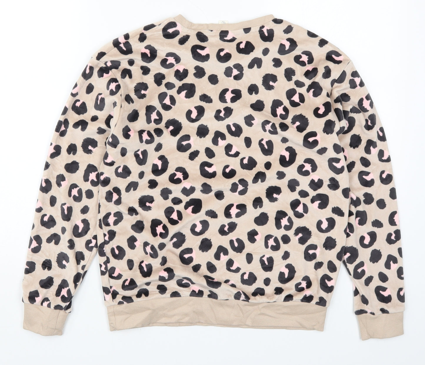 Marks and Spencer Girls Pink Animal Print  Top Pyjama Top Size 11-12 Years