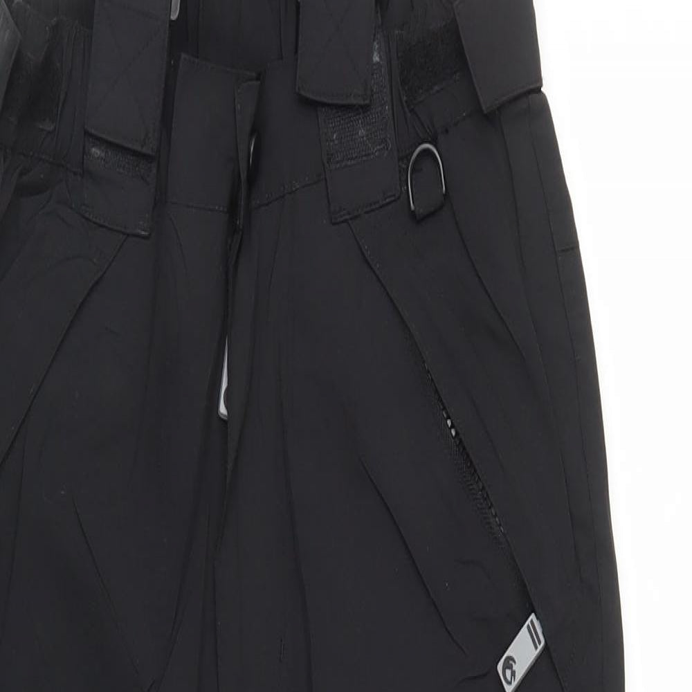 Matalan Boys Black   Snow Pants Trousers Size 8-9 Years