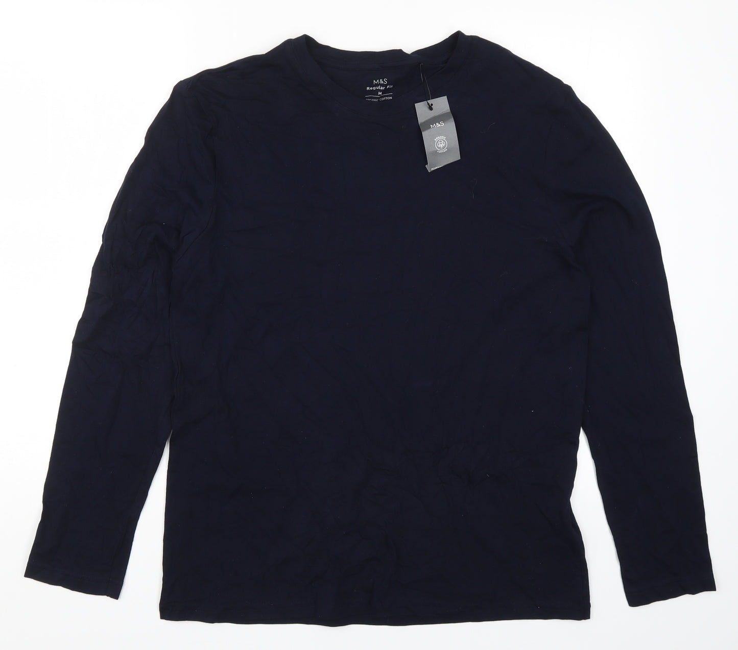 Marks and Spencer Mens Blue    T-Shirt Size M