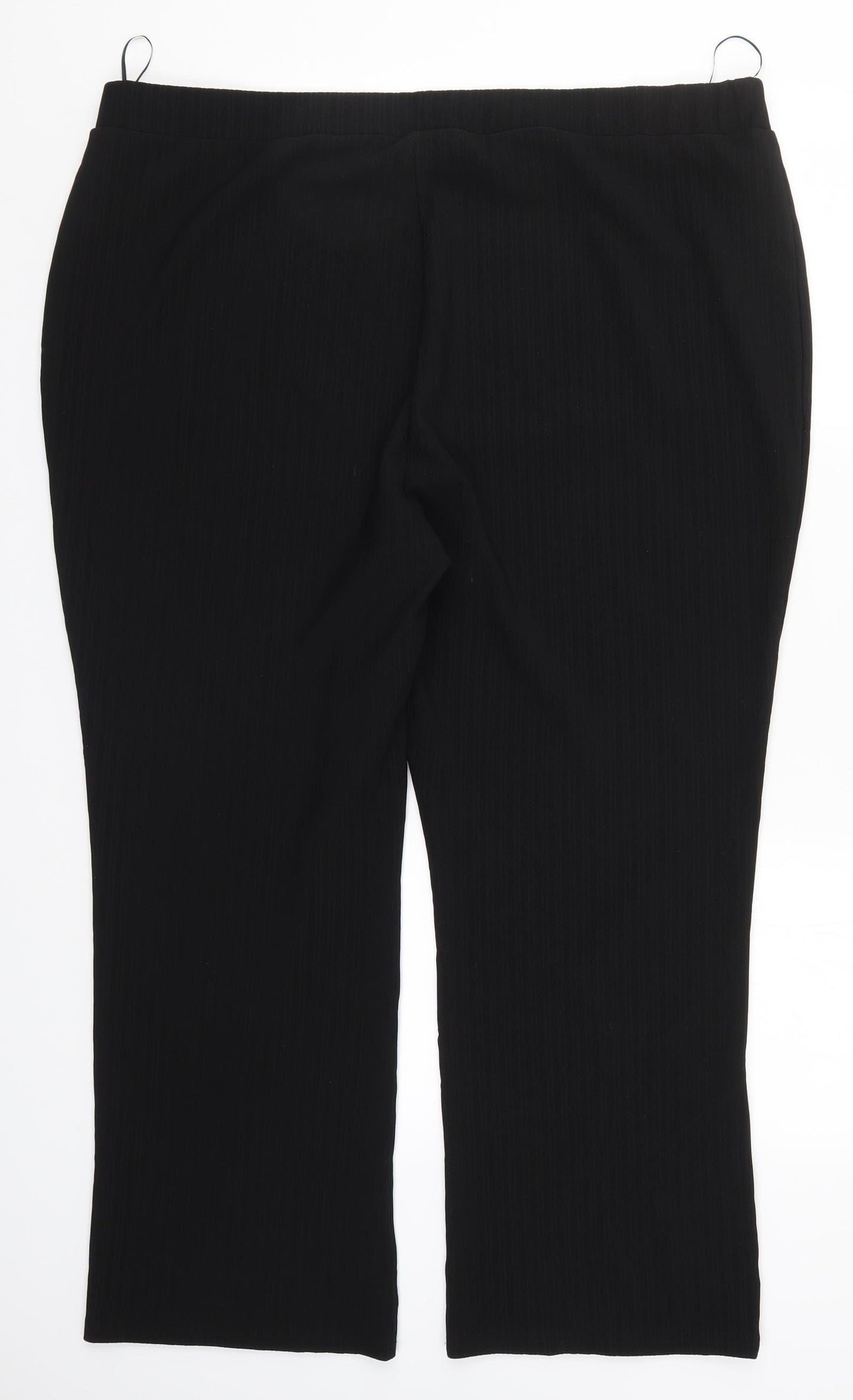 Papaya Womens Black   Trousers  Size 22 L27 in