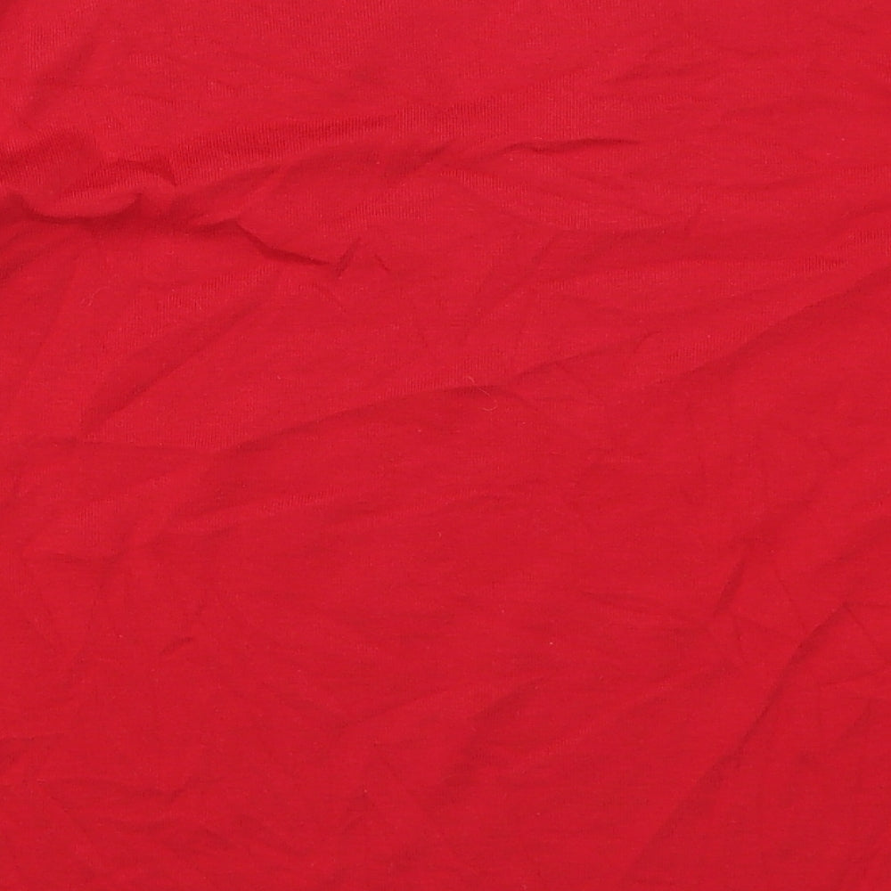 Lakeland Womens Red   Basic T-Shirt Size 12