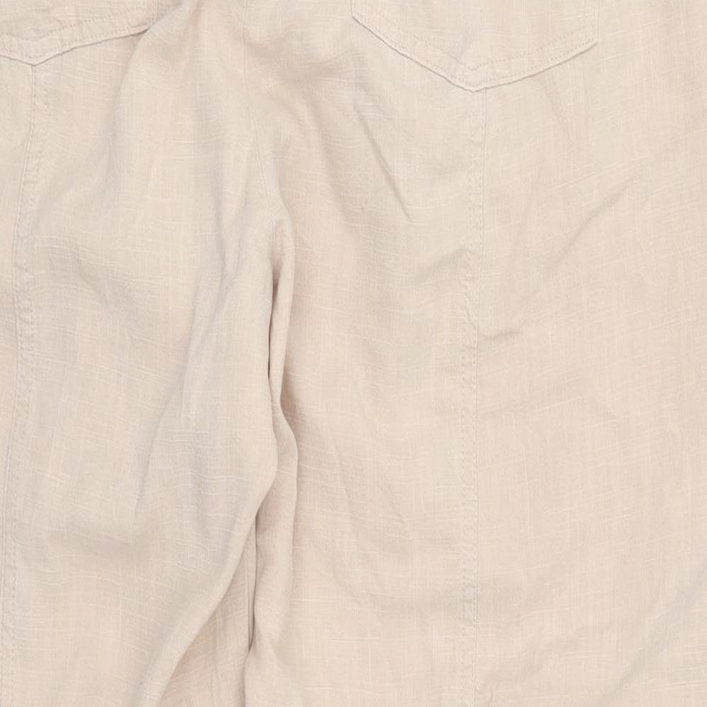 Marks and Spencer Womens Pink   Trousers  Size 20 L26 in