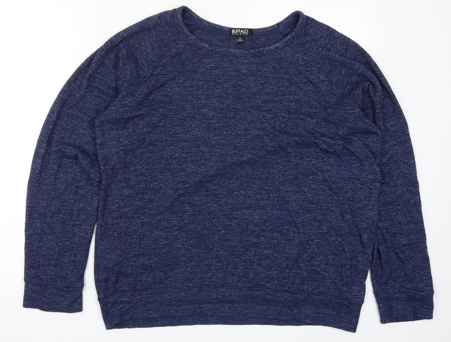 Buffalo Mens Blue Solid   Pyjama Top Size XL