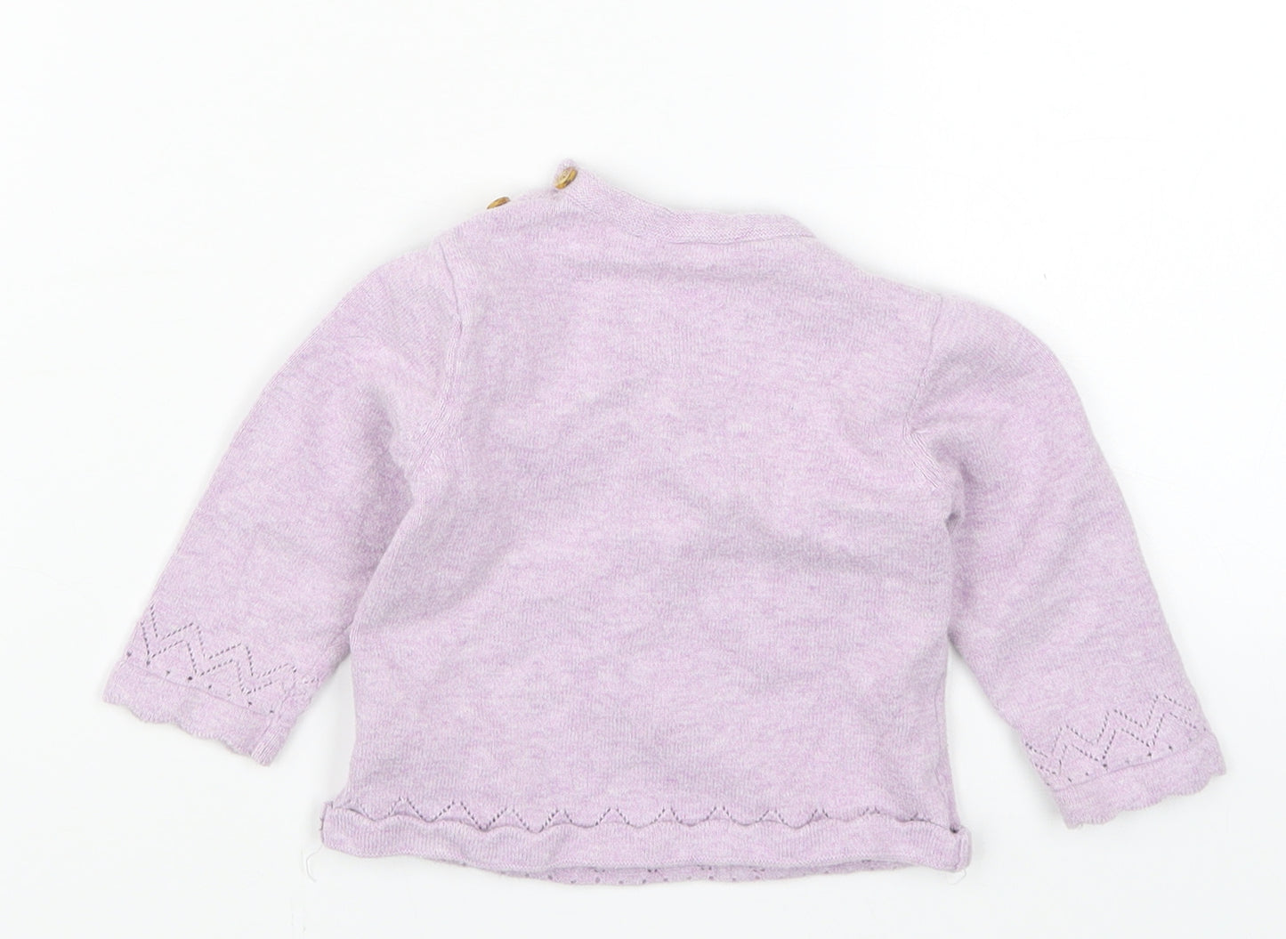 TU Girls Pink   Pullover Jumper Size 6-9 Months  - Bunny Rabbit