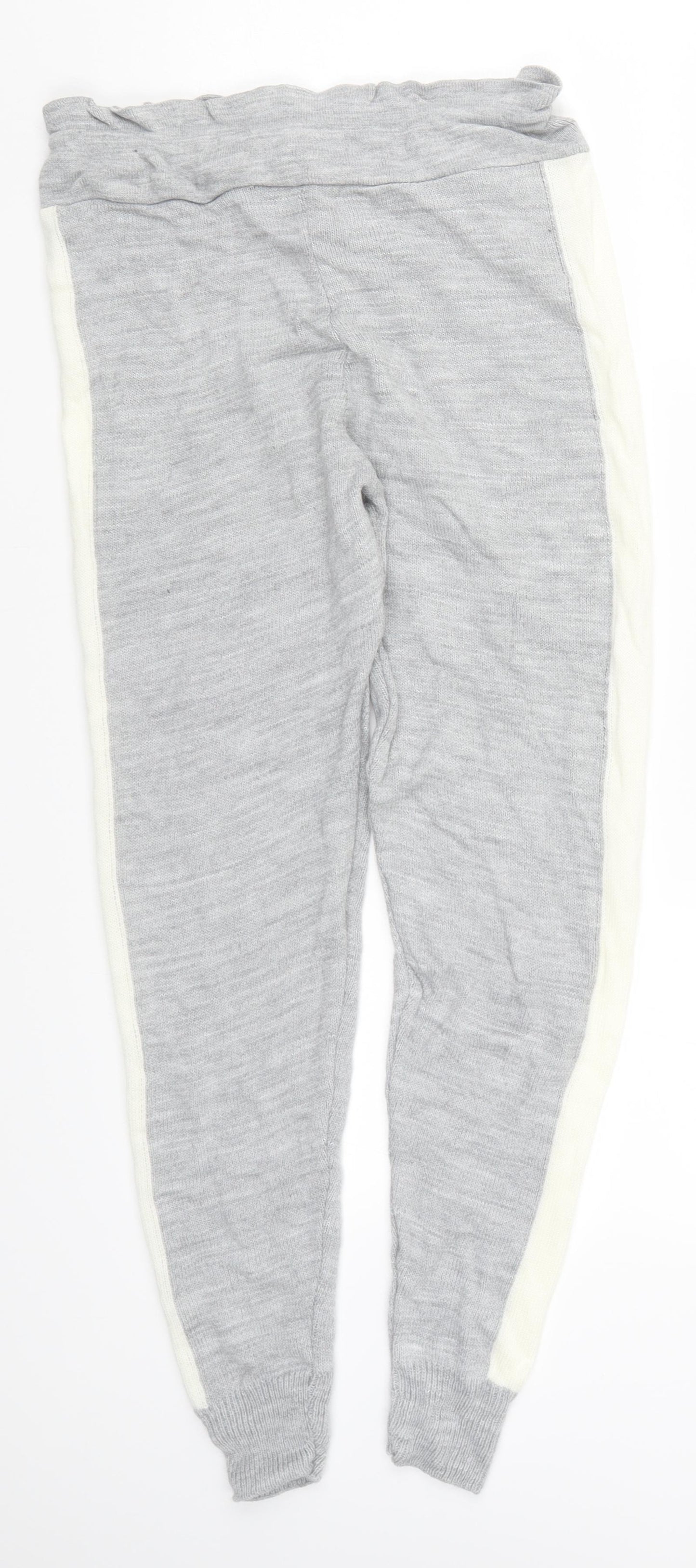 Preworn Womens Grey  Knit Sweatpants Trousers Size M L27 in
