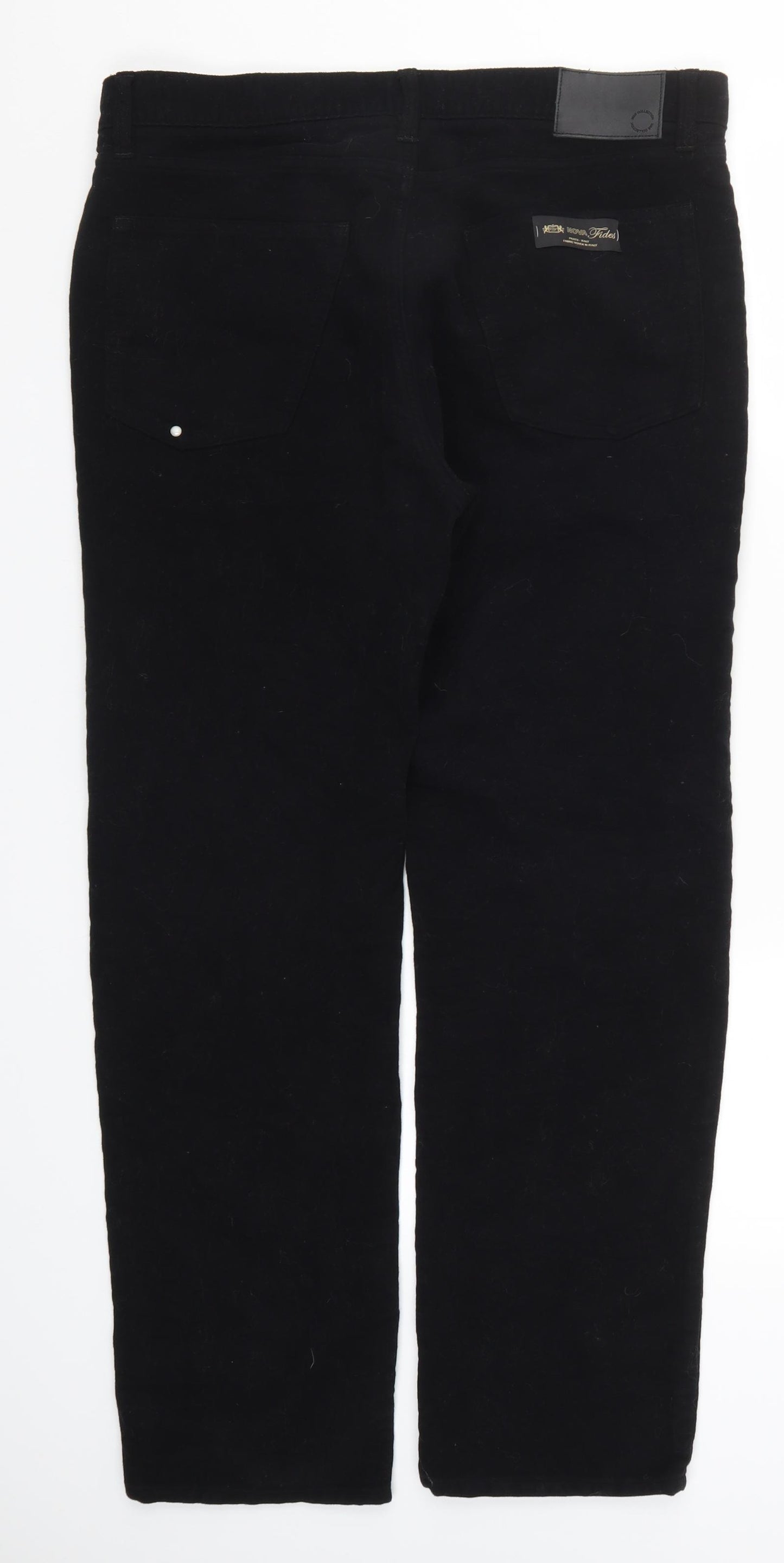 Marks and Spencer Mens Black   Trousers  Size 36 L31 in