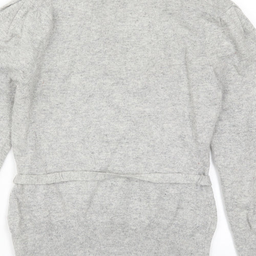Monsoon Womens Grey  Knit Pullover Jumper Size 10