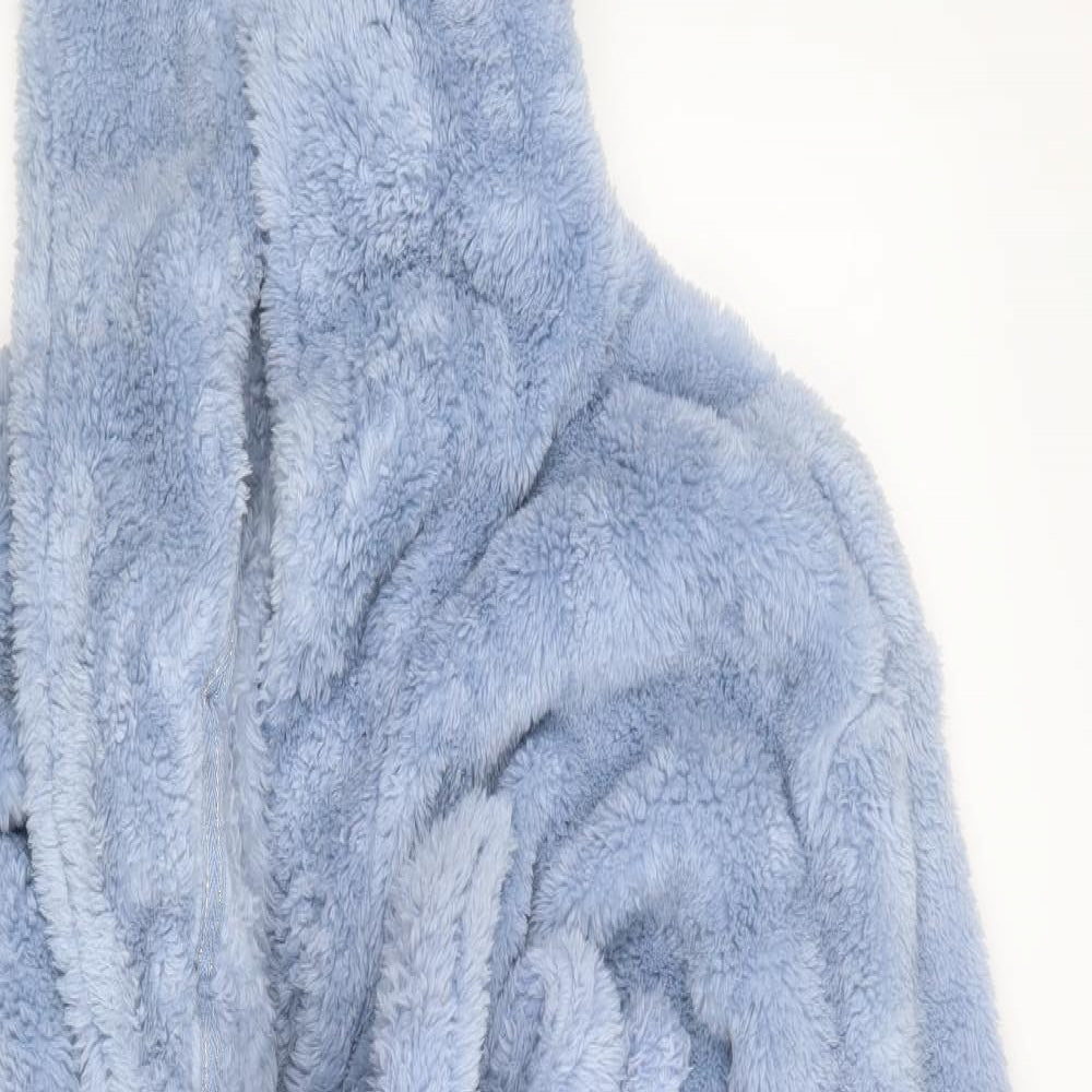 Marks and Spencer Womens Blue Geometric  Top Robe Size M