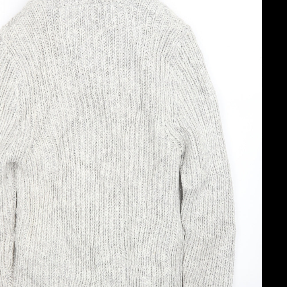 Divided by H&M Womens Grey  Knit Jacket  Size M