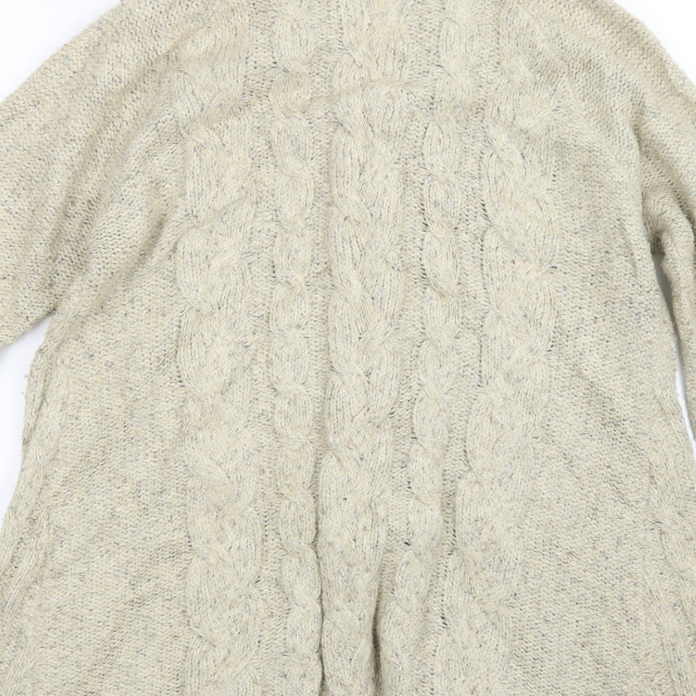 NEXT Womens Beige  Knit Cardigan Jumper Size XL