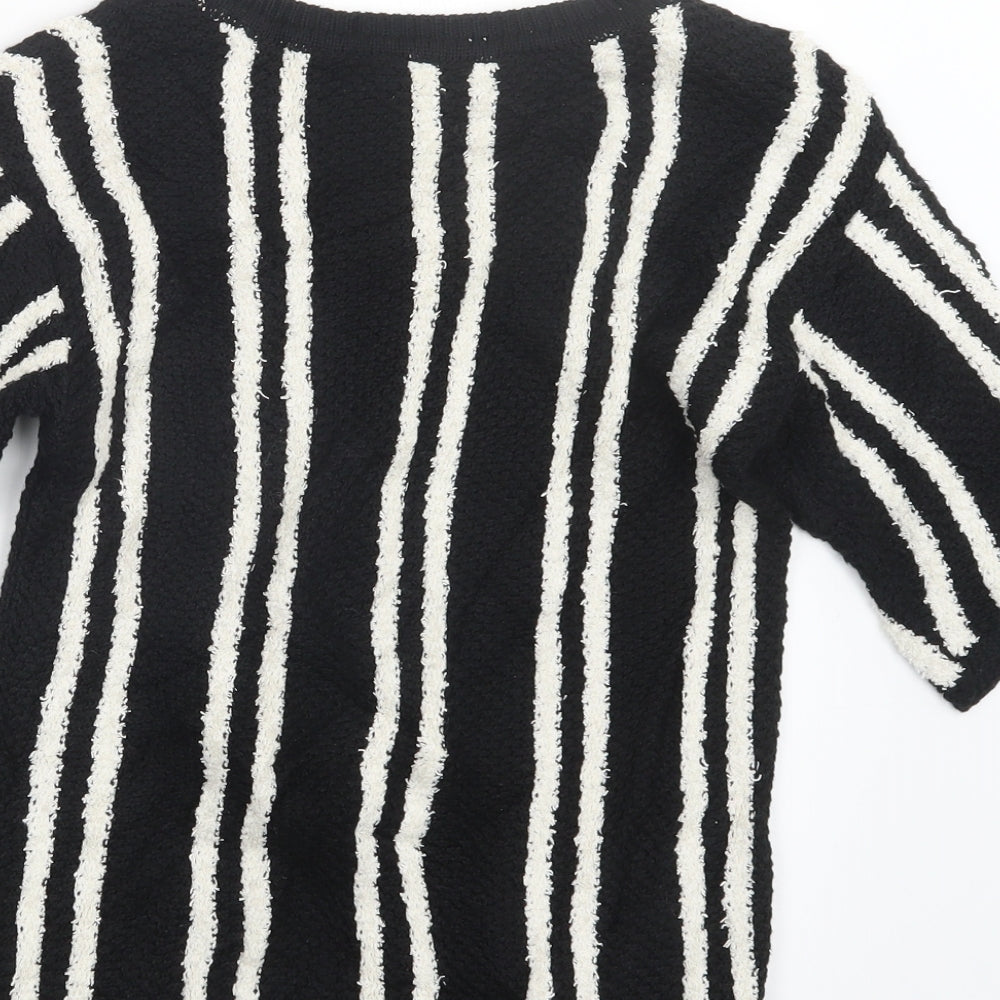 Marks and Spencer Womens Black  Knit Pullover Jumper Size 6