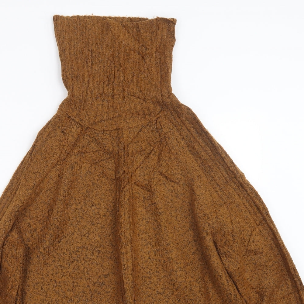 Marks and Spencer Womens Brown  Knit Pullover Jumper Size S