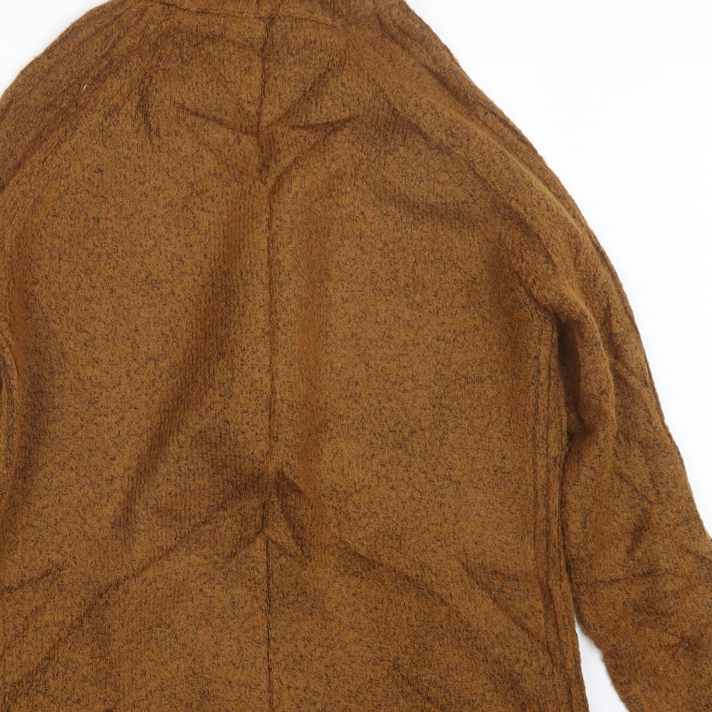 Marks and Spencer Womens Brown  Knit Pullover Jumper Size S