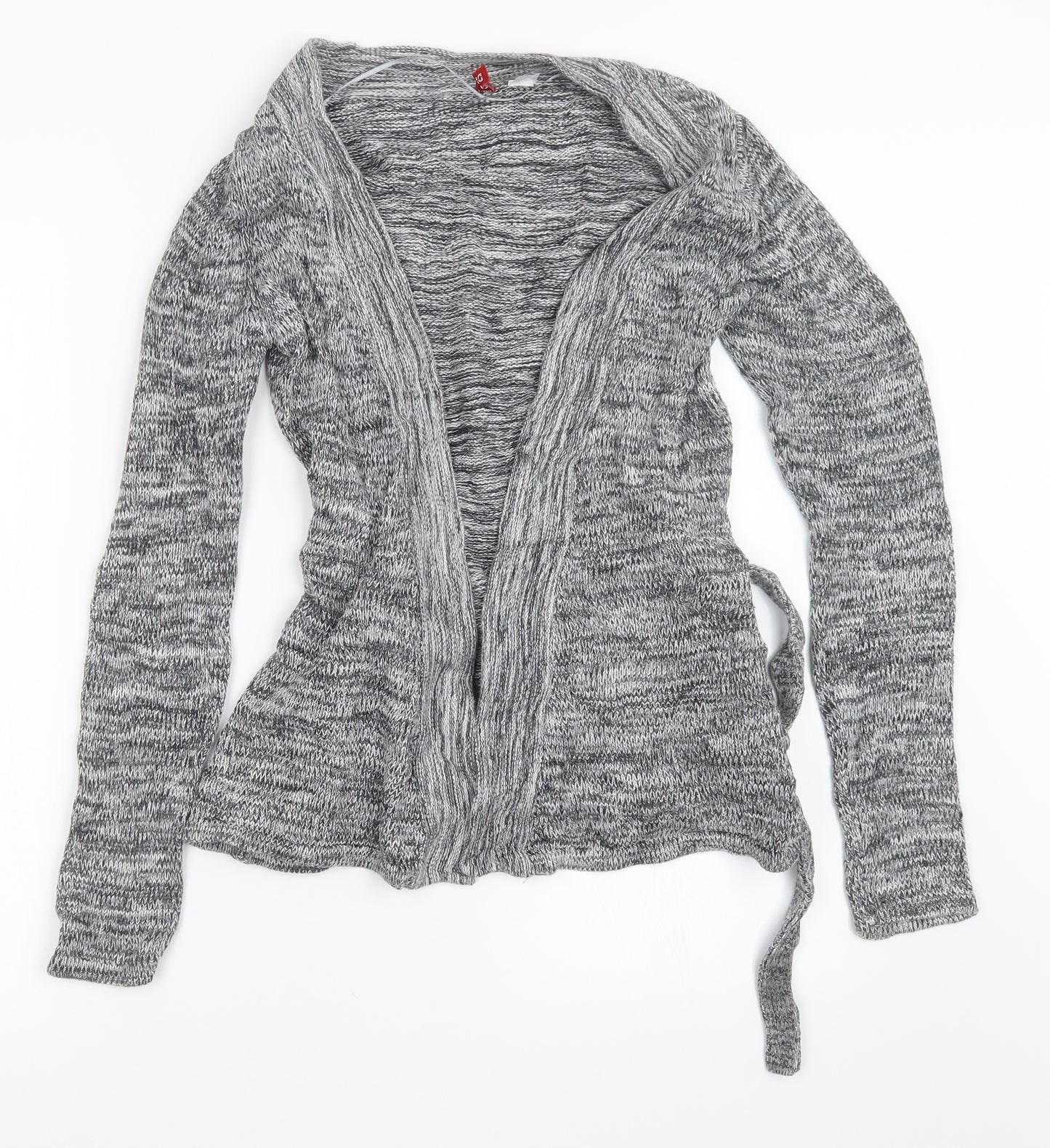 Divided by H&M Womens Grey  Knit Cardigan Jumper Size 8