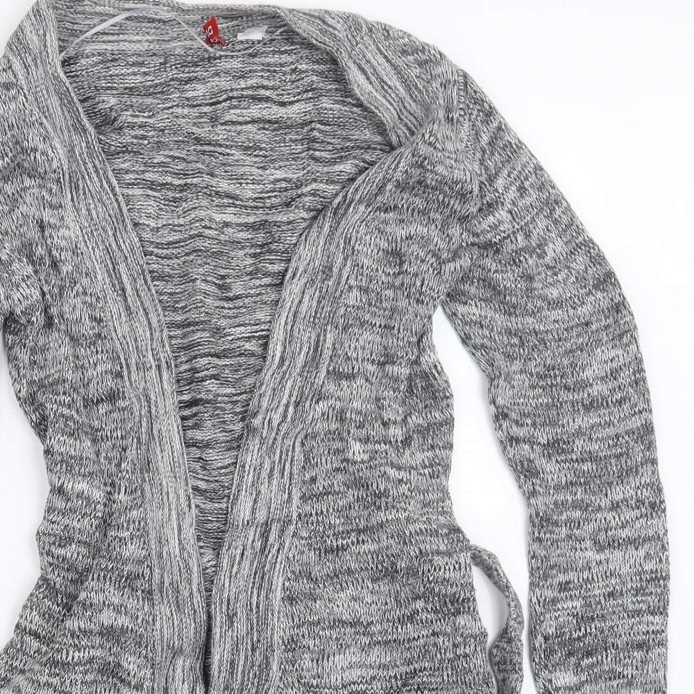 Divided by H&M Womens Grey  Knit Cardigan Jumper Size 8